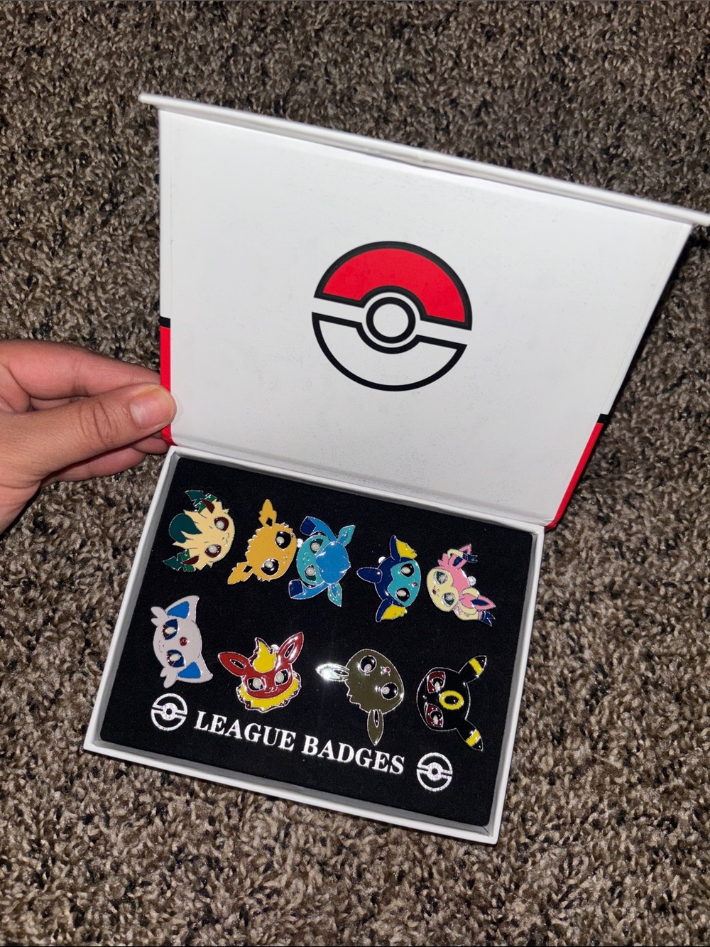 Eeveelution Kids Badge Set - Multicolor